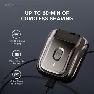 Mini Electric Double-Head Shaver