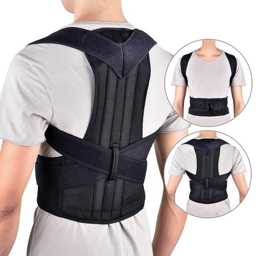 Reinforced Lumbar Posture Correction Vest