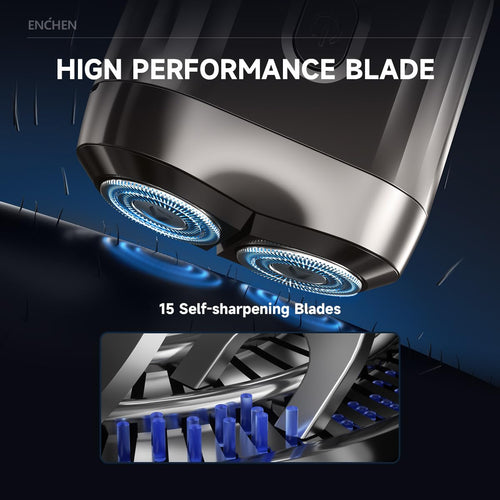 Mini Electric Double-Head Shaver