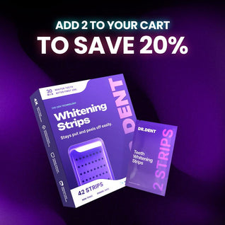 DRDENT Purple Teeth Whitening Strips