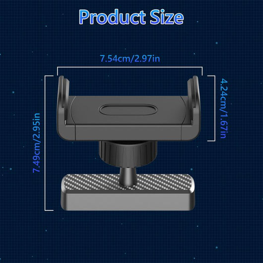 Professional Magnetic Phone Holder for Gym - 360° Adjustable, Strong Portable Magnet Mount for Workout Recording, Compatible with Android and iPhone 16/15/14/13/12, Ideal Fitness Accessory Gift for Men and Women